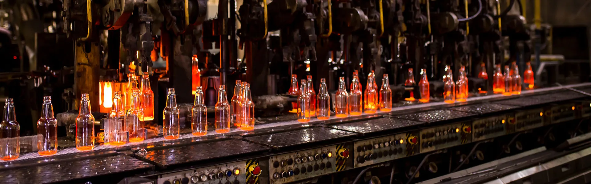 Производство на стъклени бутилки