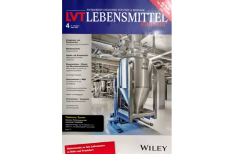 Cover Fachartikel Lebensmittelindustrie