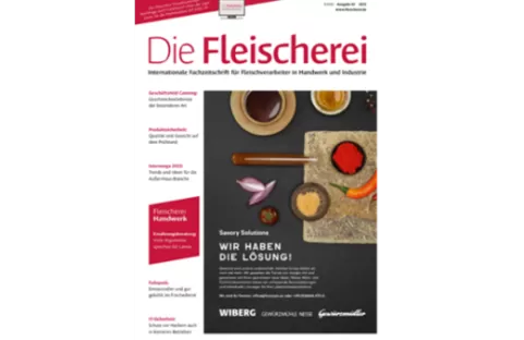 Fachartikel Cover-Die Fleischerei schnelles Frosten