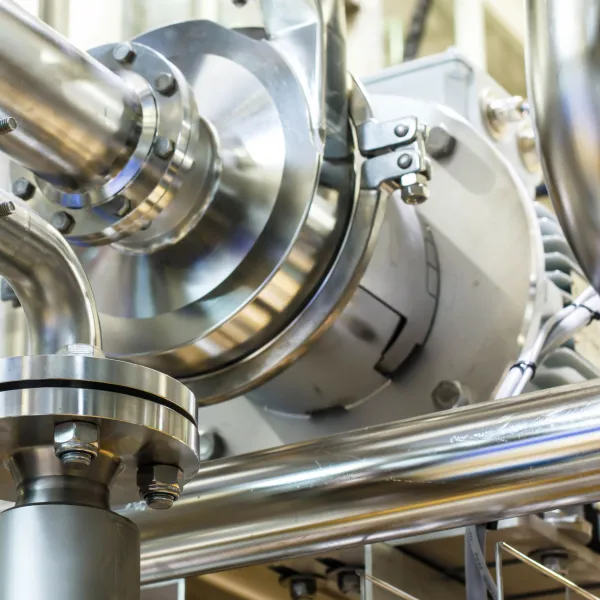 Индустриално фабрично оборудване тръби от неръждаема стомана